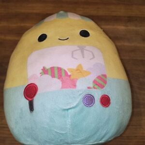 Squishmallows Yellow and Blue Claw Machine Plush